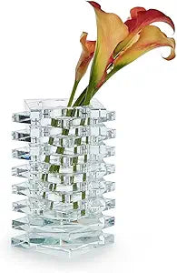Crystal Pillar Candle Holder