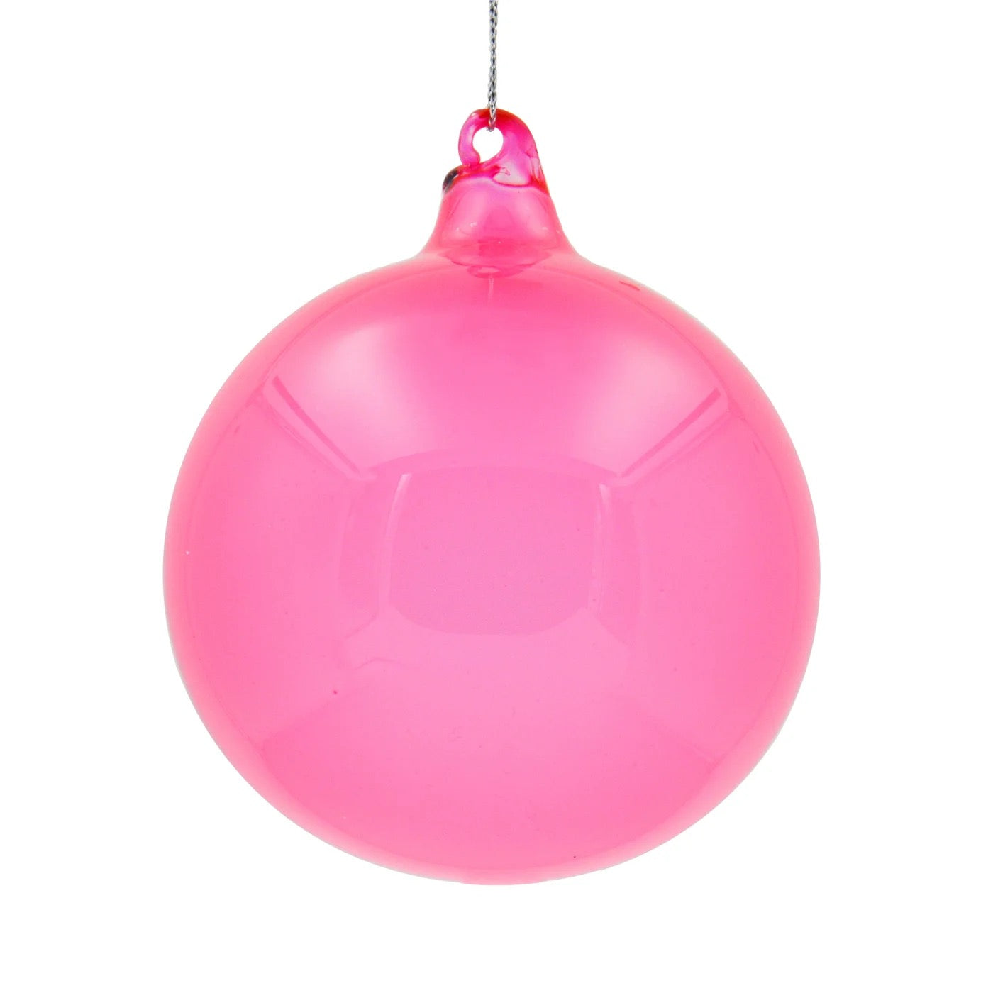 100mm Bubblegum Glass Ball