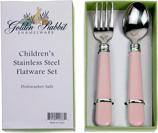 Pink Baby Flatware