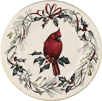 Winter Greetings Accent Plate