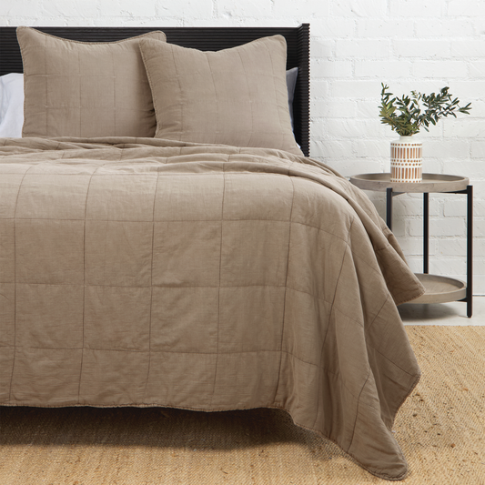 Antwerp Coverlet (Natural) - King