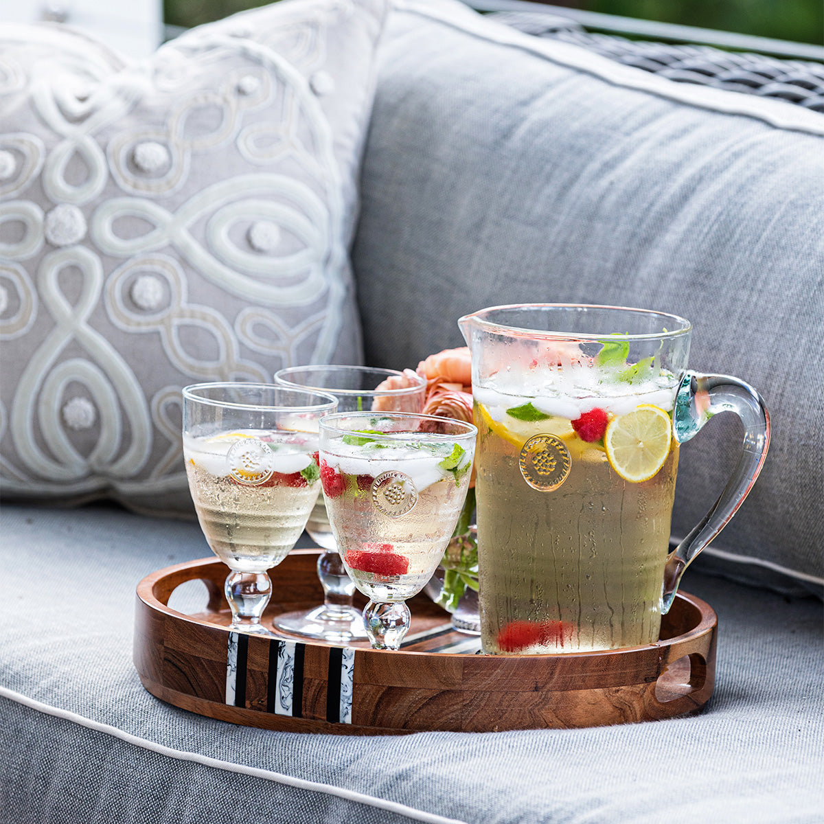 Berry and Thread Pitcher