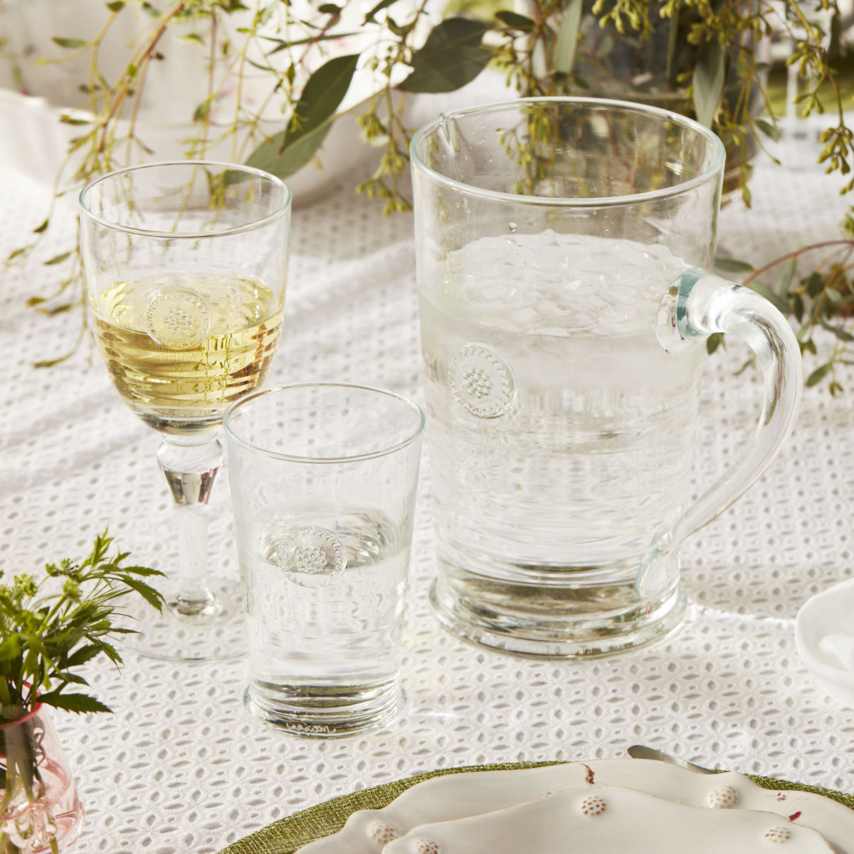 Berry and Thread Pitcher