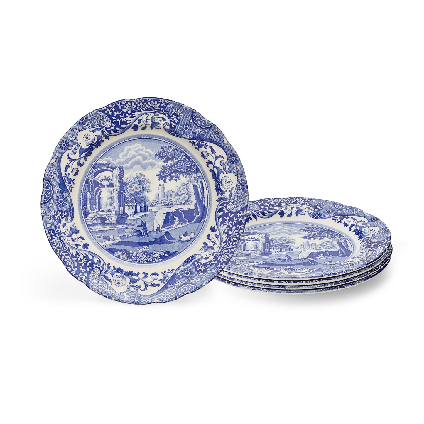 Blue Italian Dinner Plate
