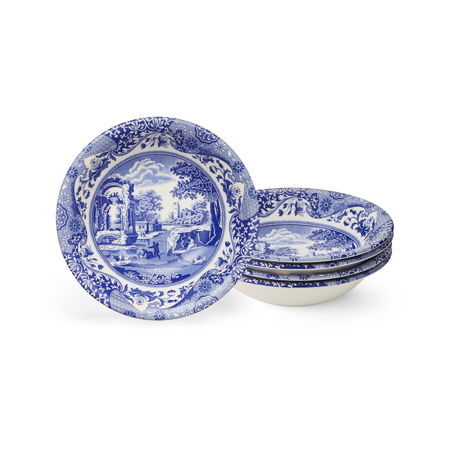 Blue Italian Ascot Cereal Bowl
