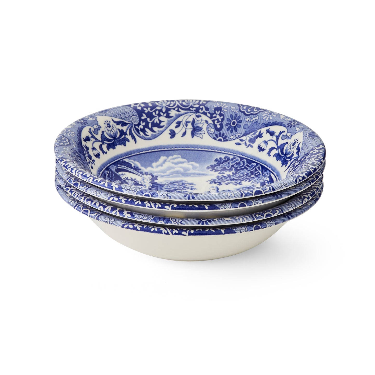 Blue Italian Ascot Cereal Bowl