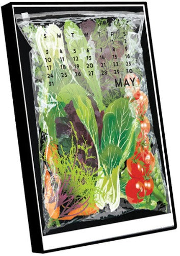 Calendar Black Edged Frame