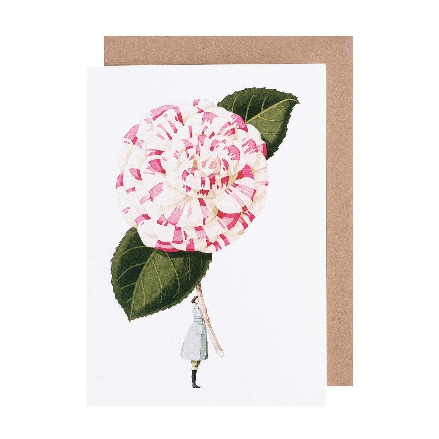 Camellia Greeting Card