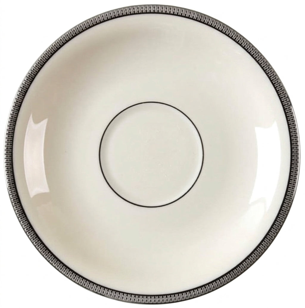 Tuxedo Platinum Saucer