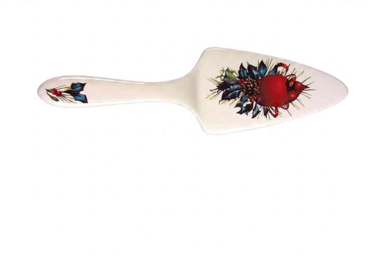 Winter Greetings Cake Server