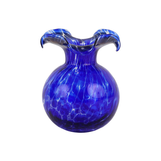 Cobalt Tortoiseshell Bud Vase