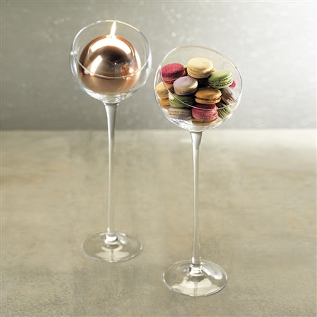 Tall Ball Glass on Stem