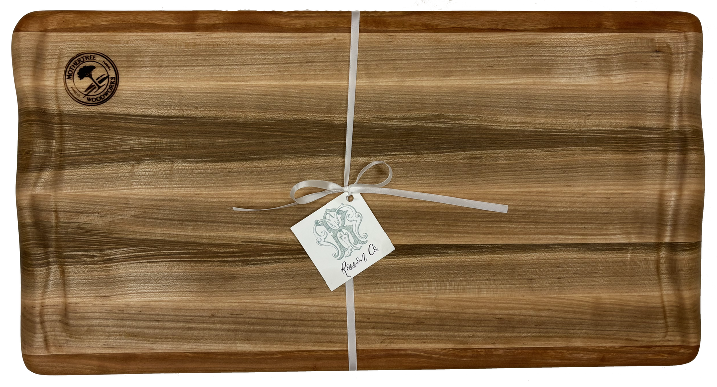 Soft Maple with Cherry Edges Cutting Board