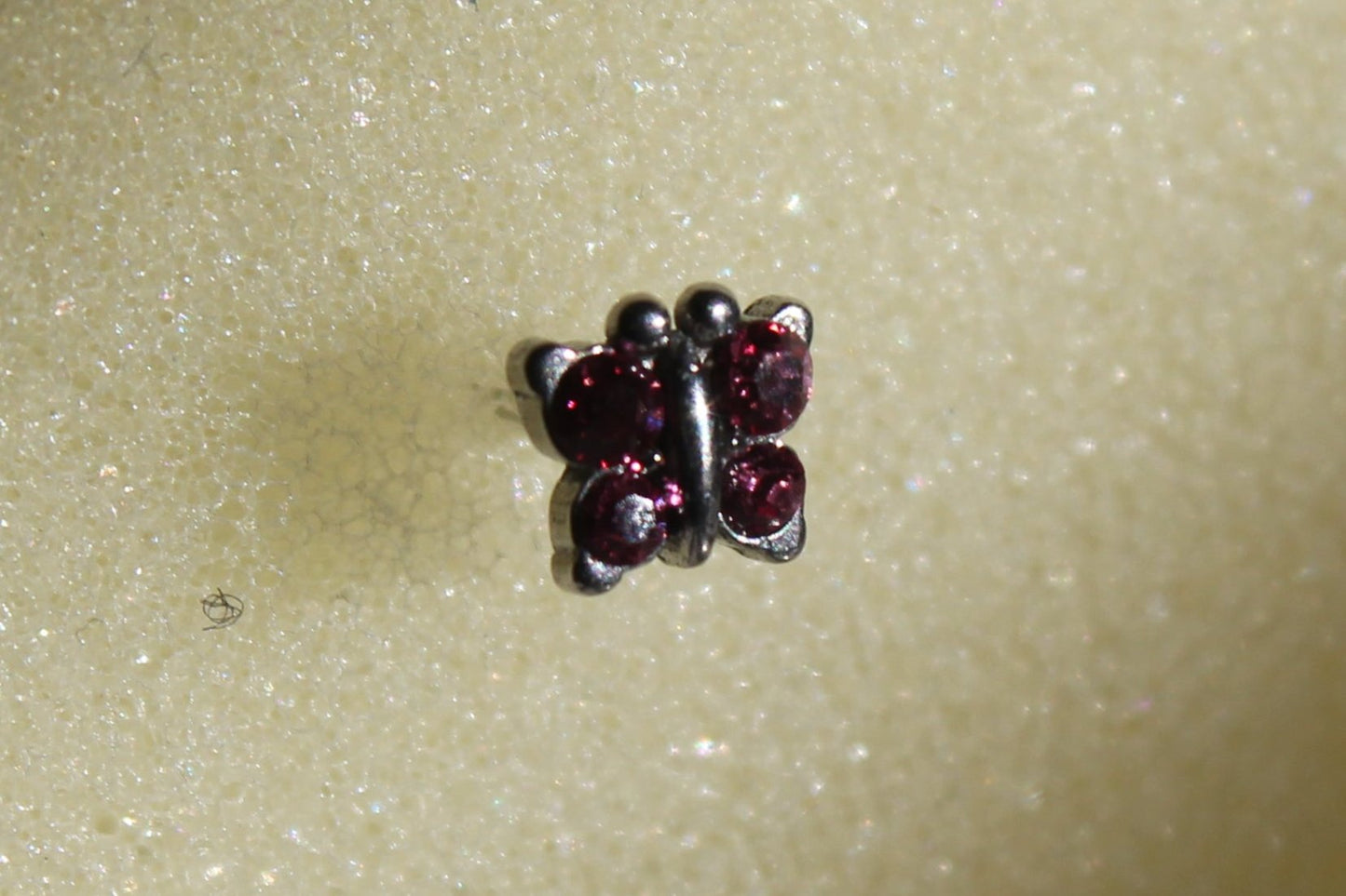 SS Pink Crystal Butterfly