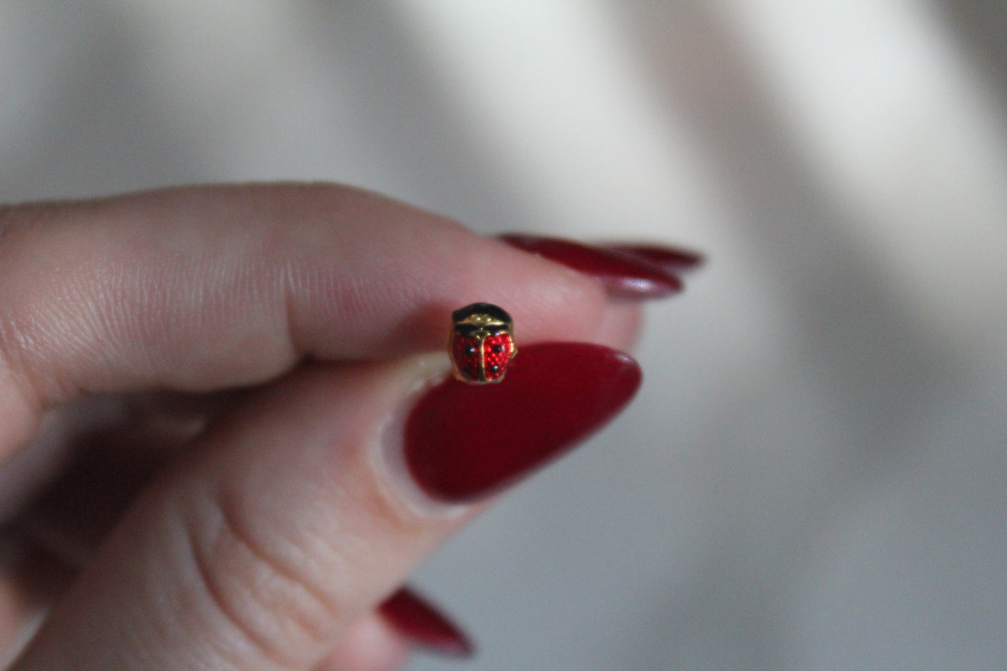 24K Gold Plate Lady Bug
