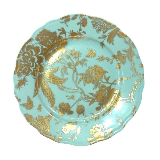 Jardin Secret Turquoise Salad Plate