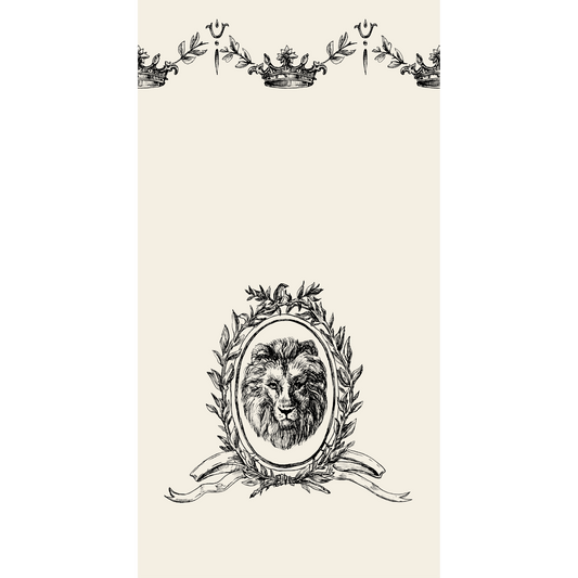 Majestic Crest Cocktail Napkin