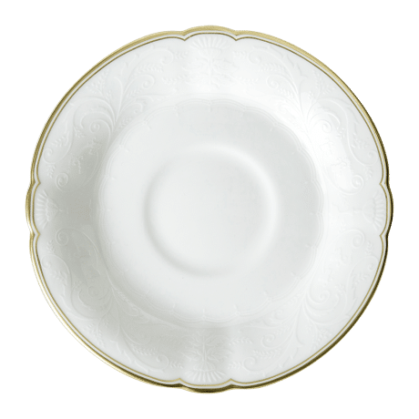 Darley Abbey Pure Gold Saucer