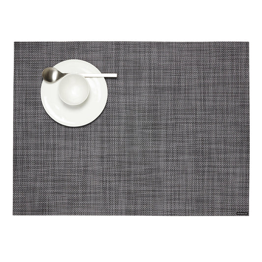 Cool Grey Mini Basketweave Placemat
