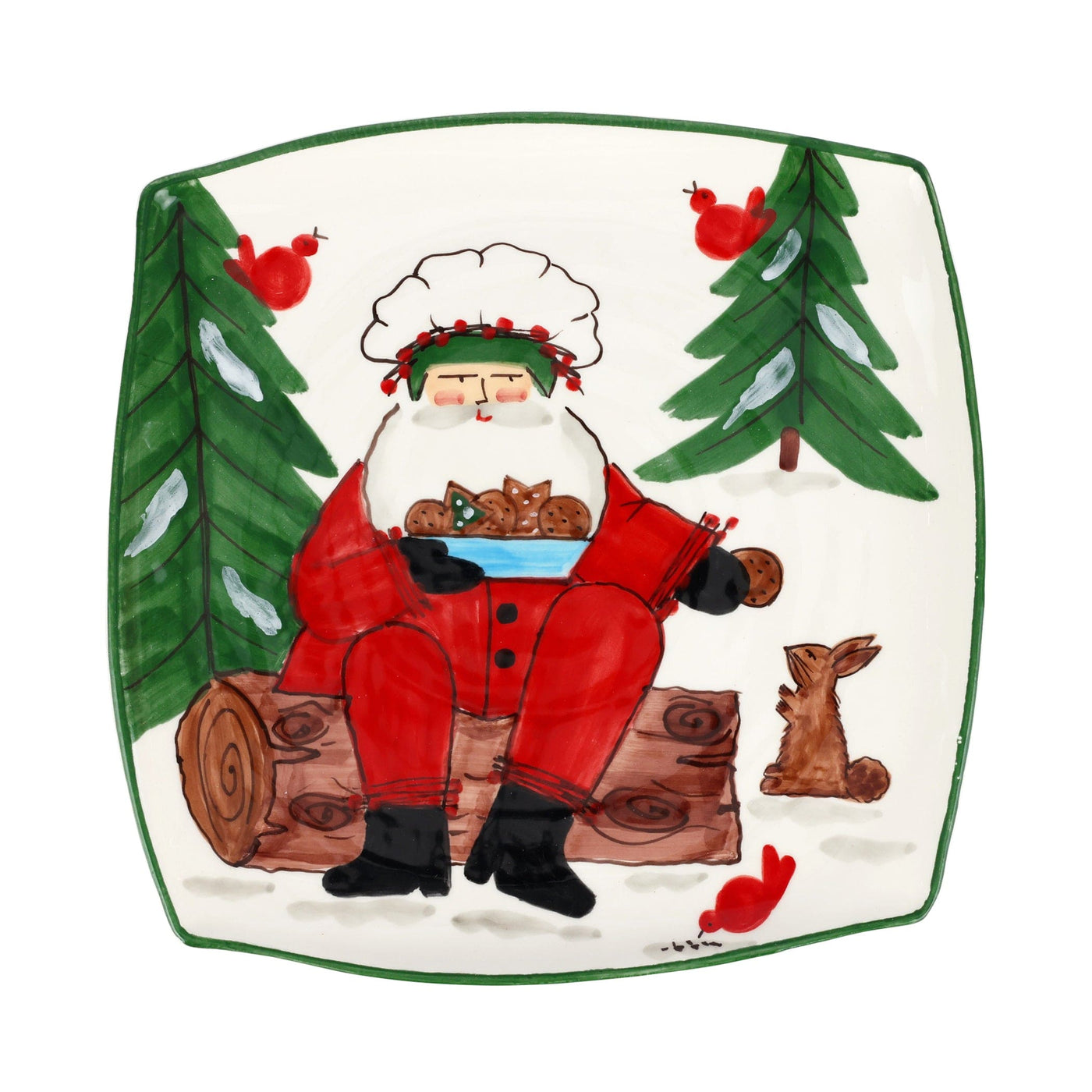 Old St. Nick 2025 LE Square Platter