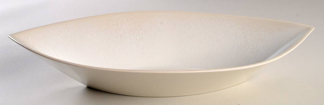 Vuelta White Pearl Hors D'oeuvre Dish