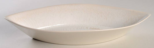 Vuelta White Pearl Hors D'oeuvre Dish