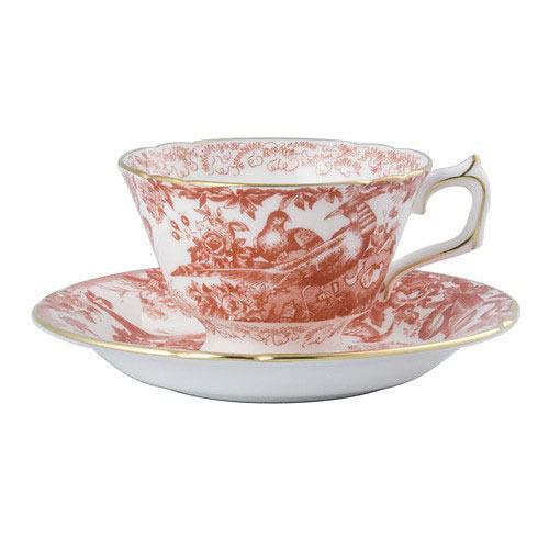 Red Aves Tea Cup