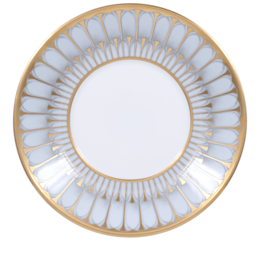 Arcades Grey and Gold Saucer