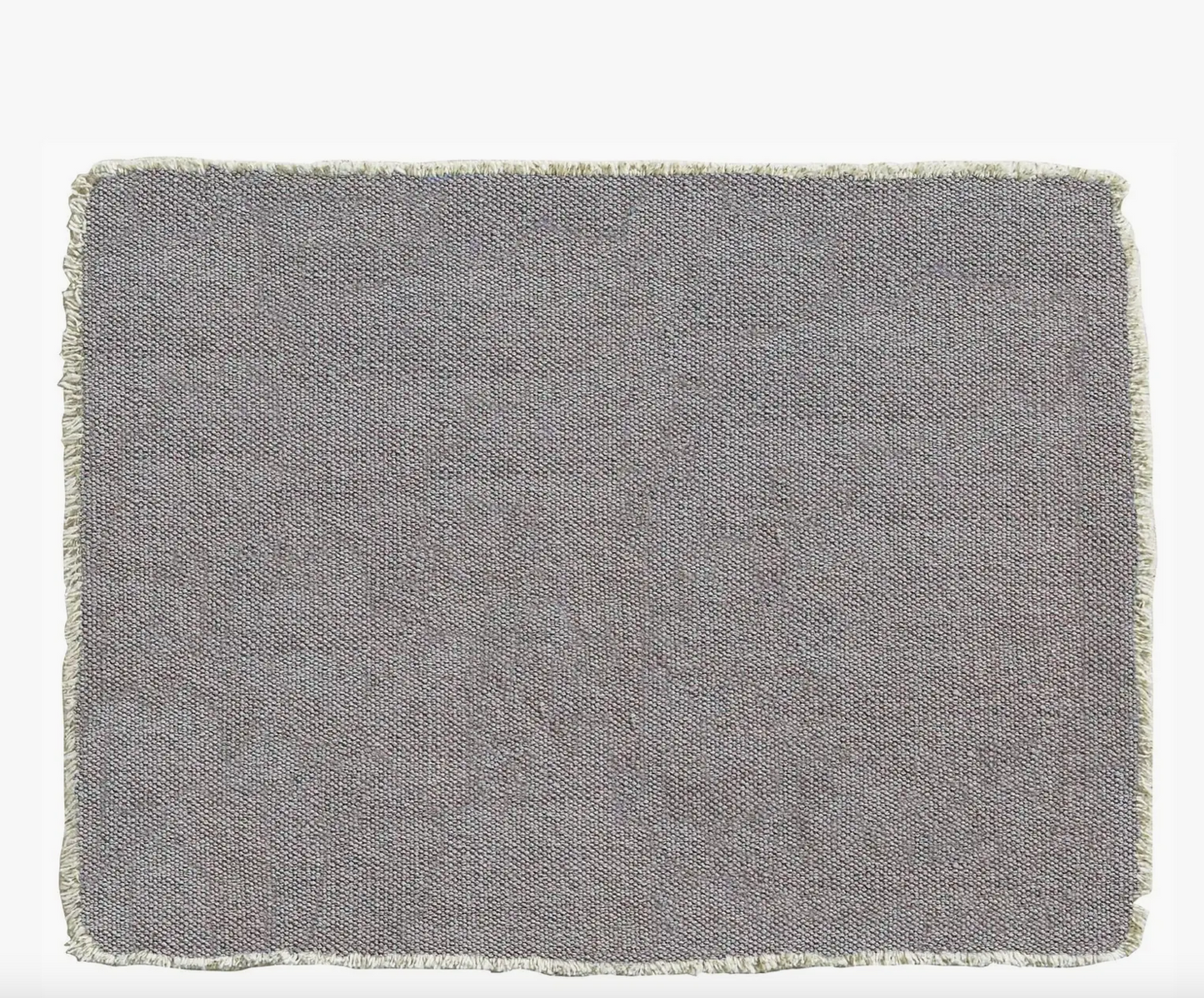 Lavender Frayed Edge Placemat (Set of 4)