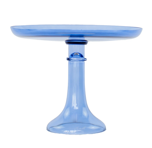 Estelle Cake Stand-Cobalt Blue