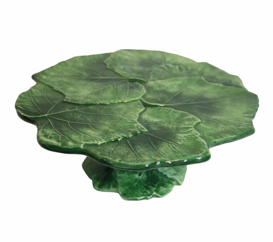 Foglia Fresca Cake Plate