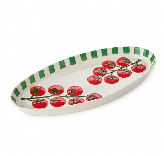 Tomato Oval Platter