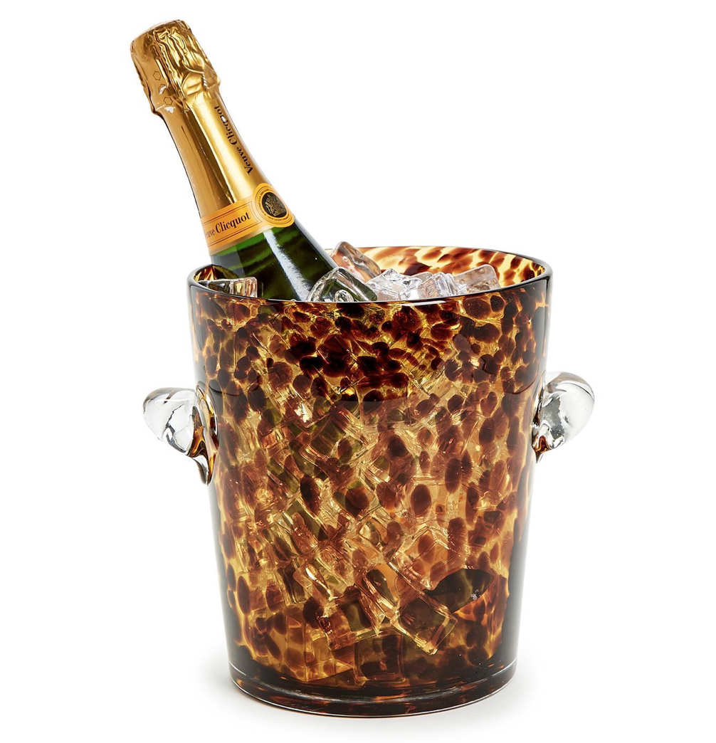 Tortoise Print Ice Bucket