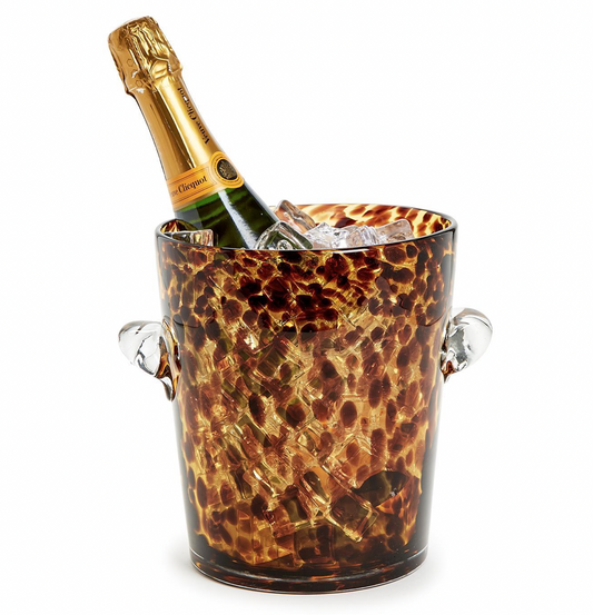 Tortoise Print Ice Bucket