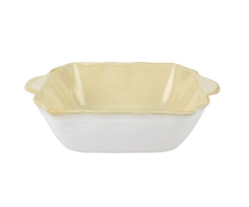 White Medium Square Baker