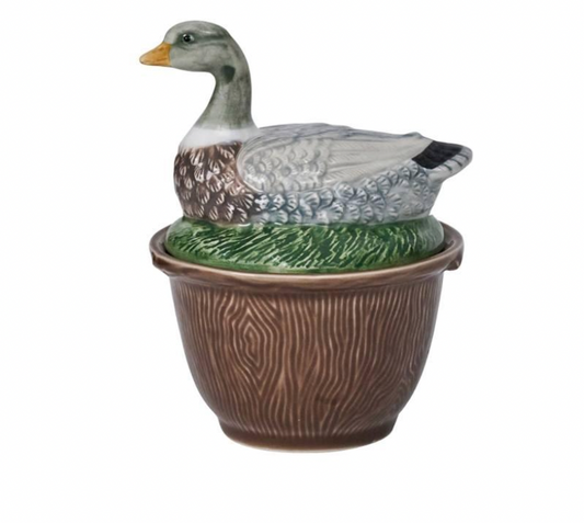 Forest Walk Duck Bowl with Lid