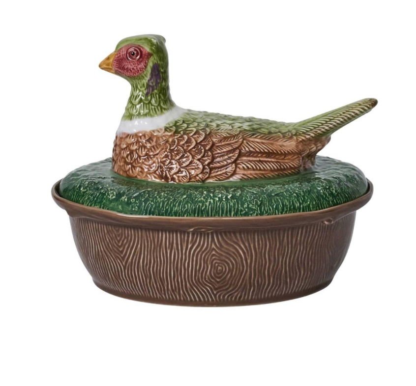 Forest Walk Pheasant Baker with Lid