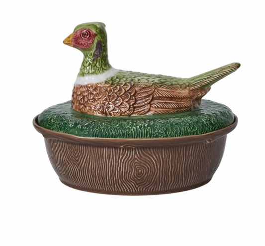Forest Walk Pheasant Baker with Lid