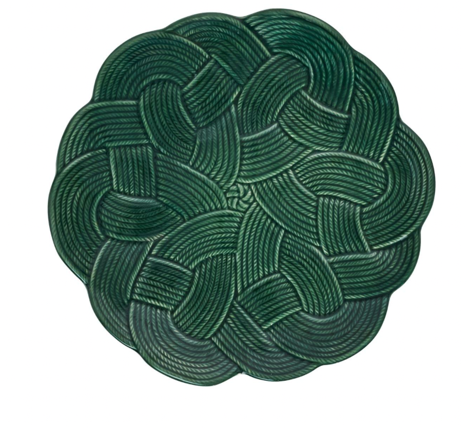 Le Panier Mystic Knot Basil Charger/Platter - Basil