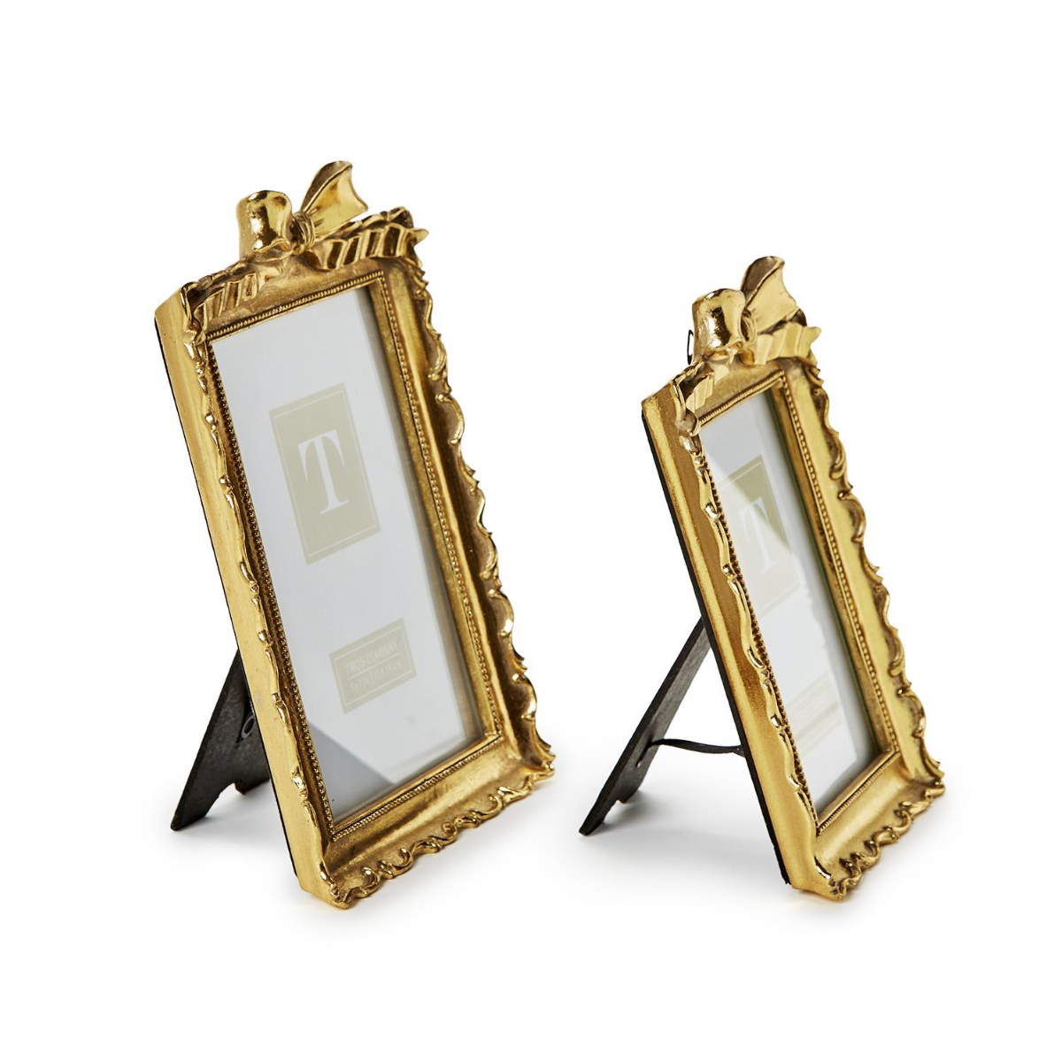 4x6 Gold Frame with Accent Bow