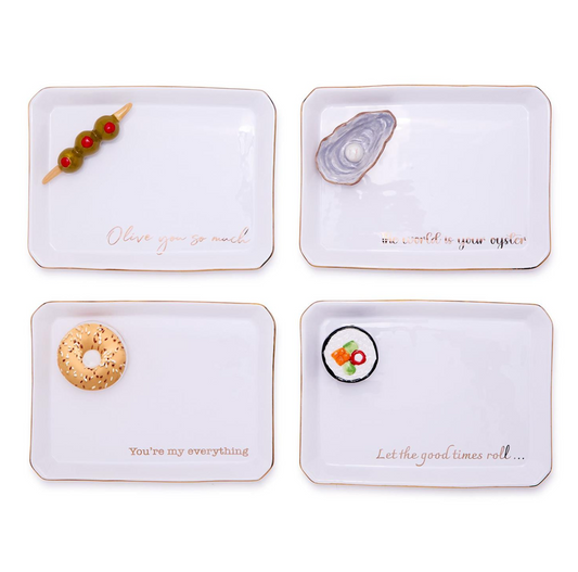 Icon Trinket Tray with Saying