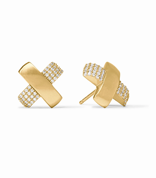 Catalina X Stud Pave CZ