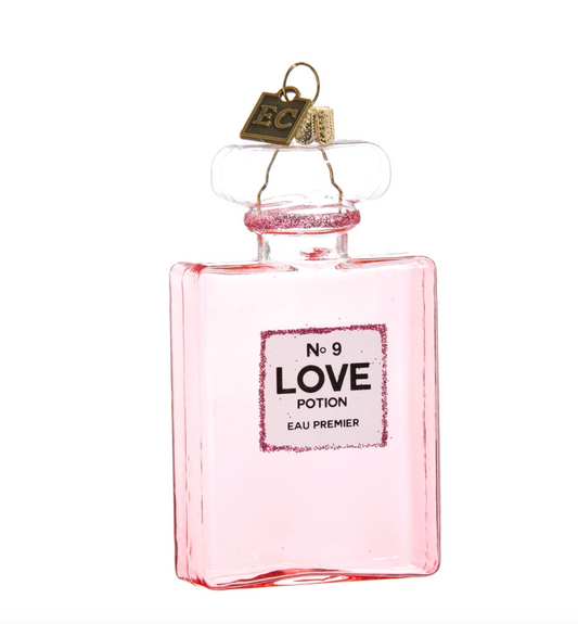 Pink Love Potion No. 9 Ornament