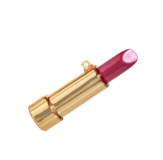 Pink Lipstick Ornament