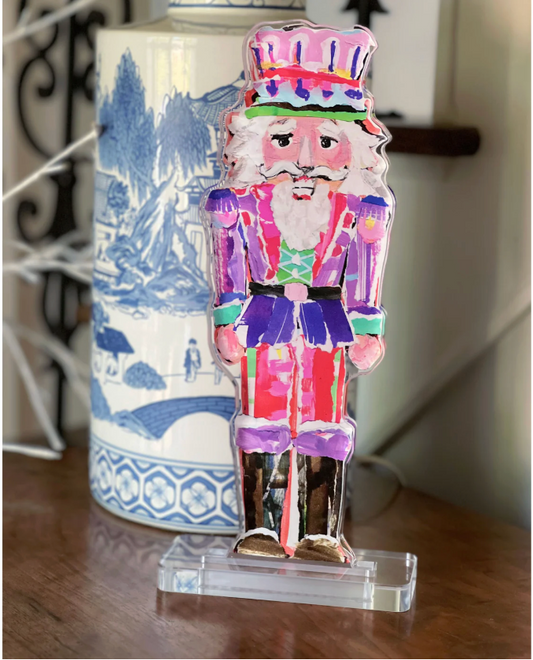 Sir Bigsby Acrylic Nutcracker with Base