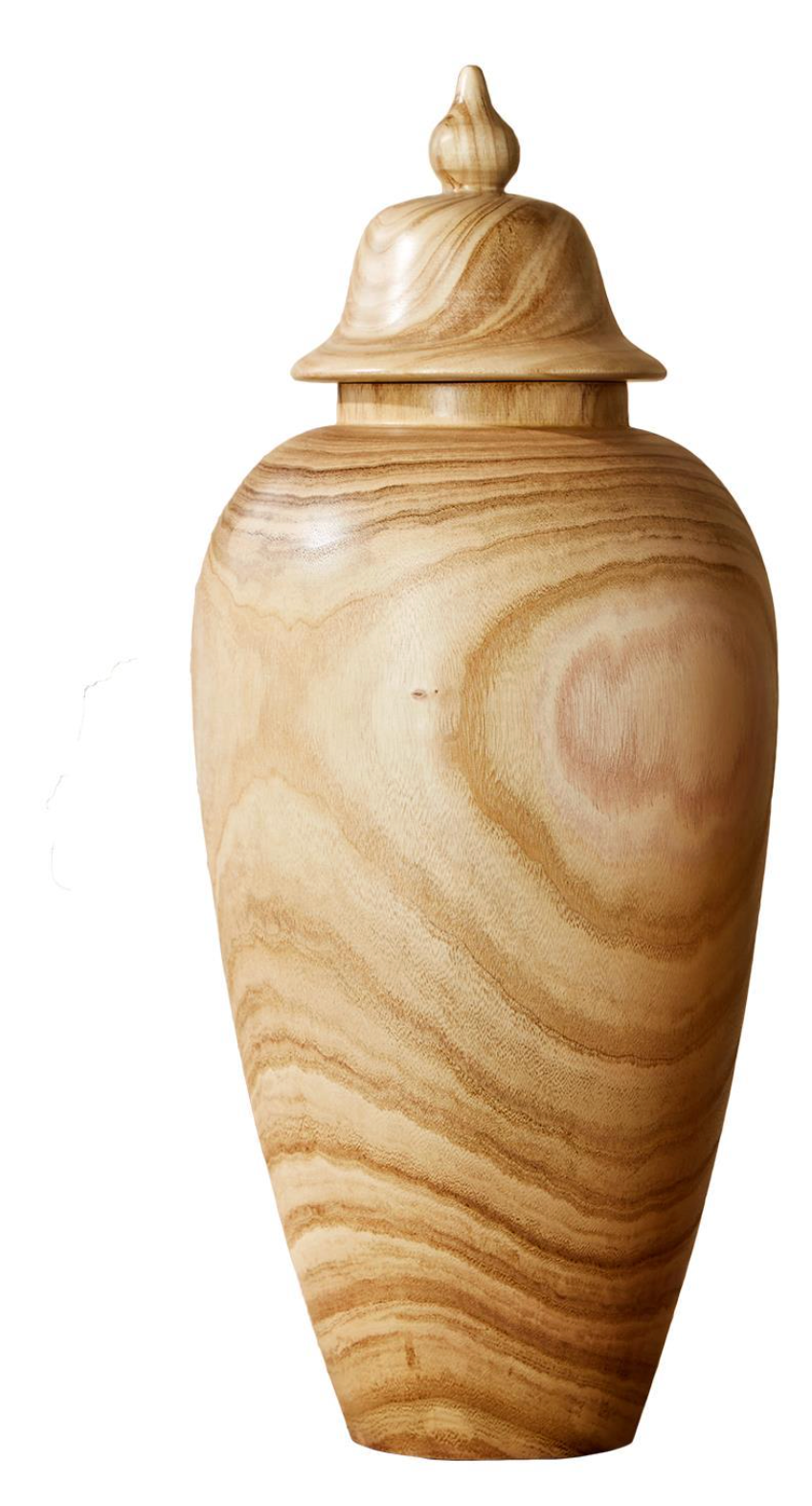 Covered Temple Jar (L)