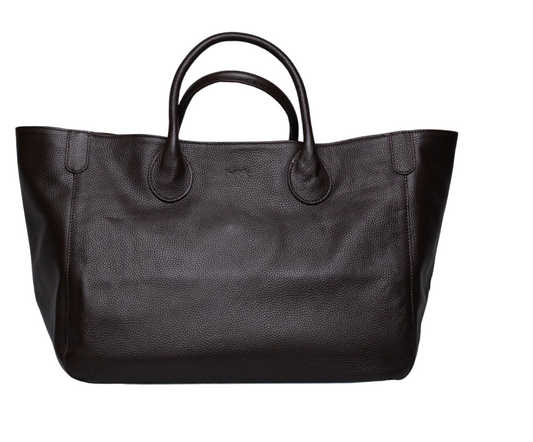 Medium Classic Tote-Deep Brown