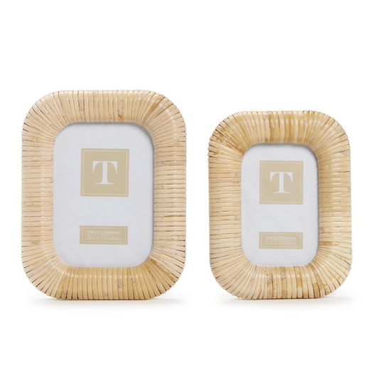 4x6 Woven Rattan Picture Frame