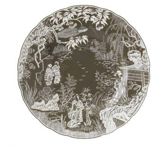 Mikado Taupe Salad Plate