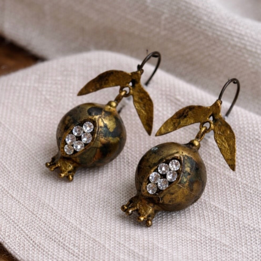 Pomegranate Earrings